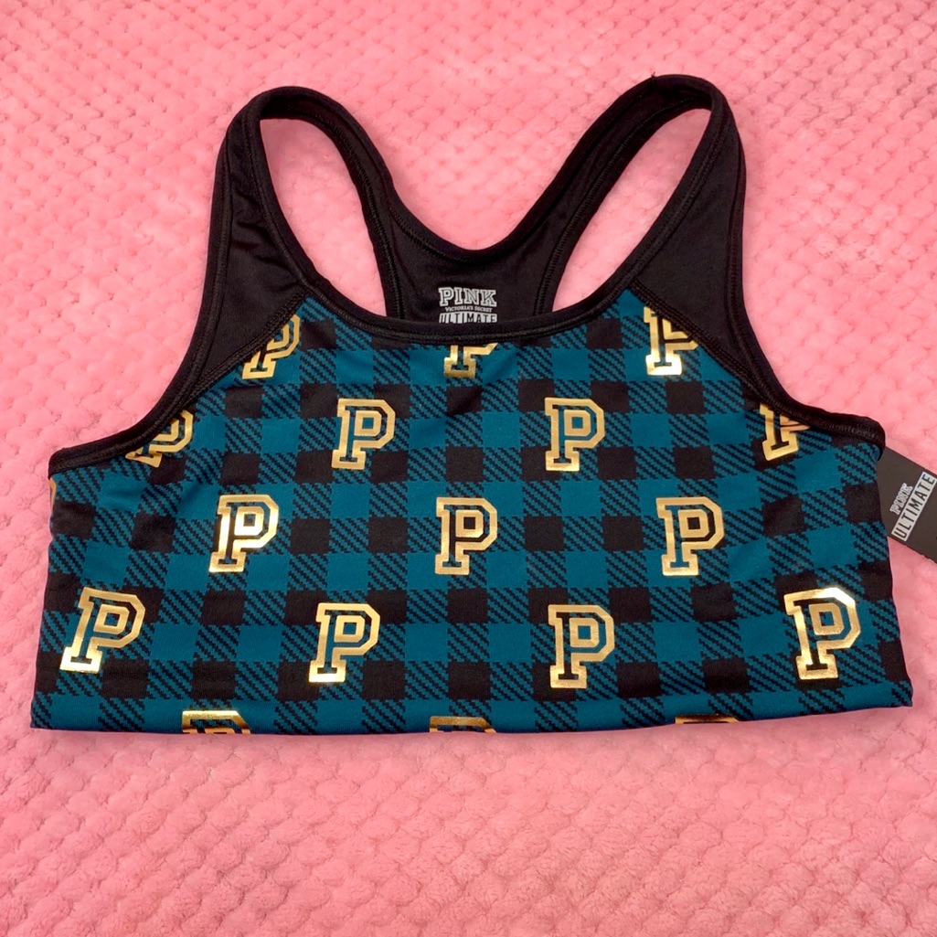 Salevs Pink Ultimate Racerback Sports Bra S